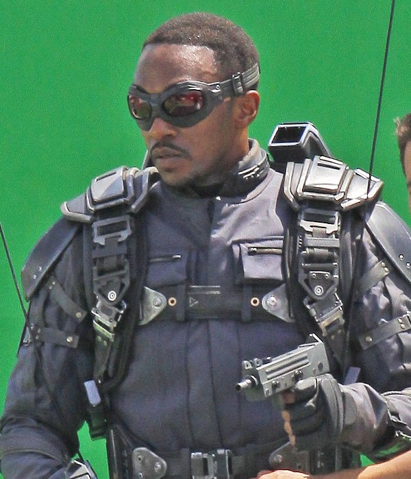 EXCLUSIVE Anthony Mackie, who plays The Falcon, was spotted on the set of "Captain America: Winter Soldier" filming on location in Los Angeles doing his own stunts in front of a giant green screen. Featuring: Anthony Mackie Where: Los Angeles, CA, United States When: 01 May 2013 Credit: Shinn/JFXimages/Wenn.com