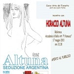 Incontro a Perugia con il maestro del fumetto Horacio Altuna