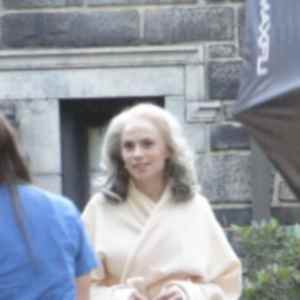 Peggy Carter sul set di Captain America: The Winter Soldier