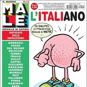 È in edicola Il Nuovo Male n.15, mensile di satira e idee diretto da Vincenzo Sparagna