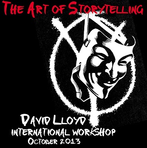 ComicOut presenta: "W for Worshop", primo workshop internazionale online di fumetto tenuto da David Lloyd