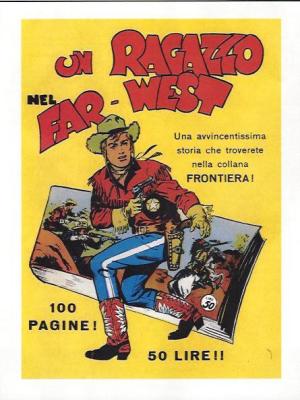 UN RAGAZZO NEL FAR WEST - pubblicità