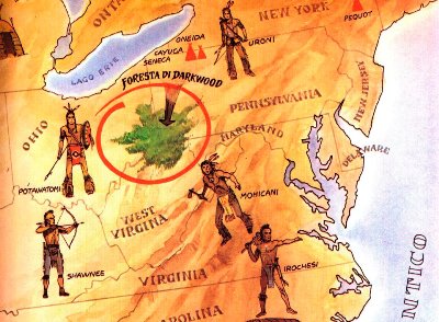 mappa indiani
