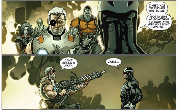 Cable and the X-Force 01