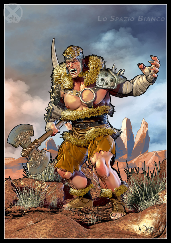 Sabretooth, disegno e colori di Davide Corsi