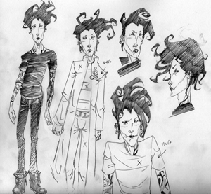 Studio di un personaggio