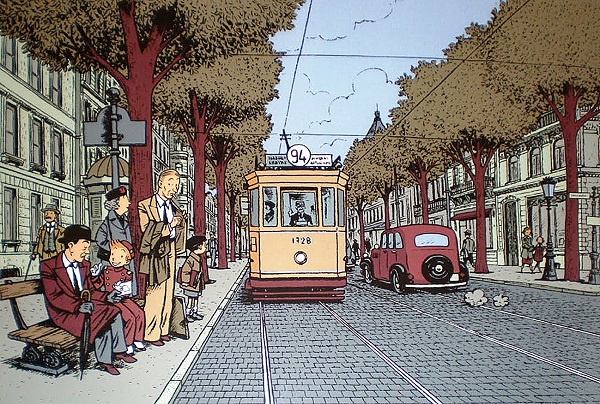 Galerie_Champaka-E.Bravo-Spirou_a_Bruxelles-2009