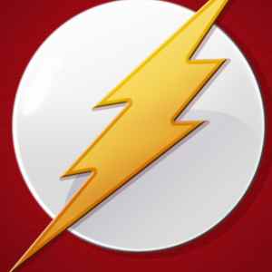 The flash logo