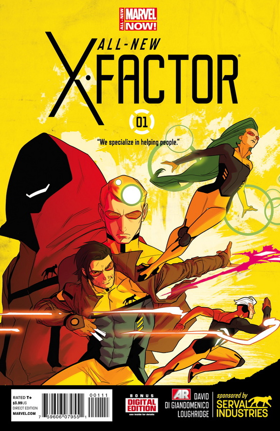 All New X Factor 1 Cover