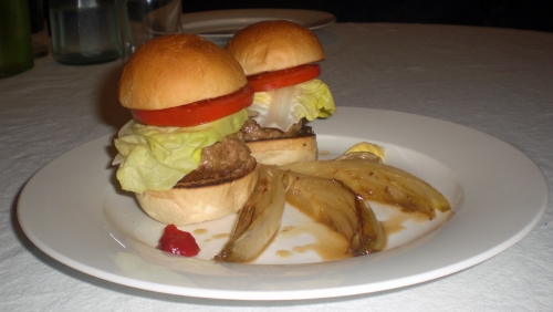 cheeseburger di Basilico