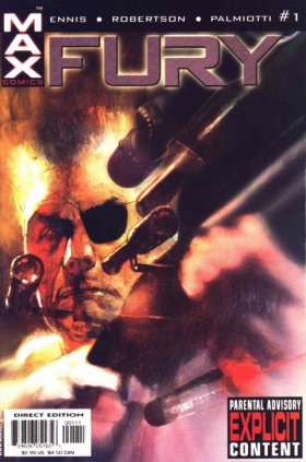 La cover del primo numero di Fury © Marvel Comics.