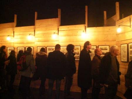La trincea della mostra di Tardi