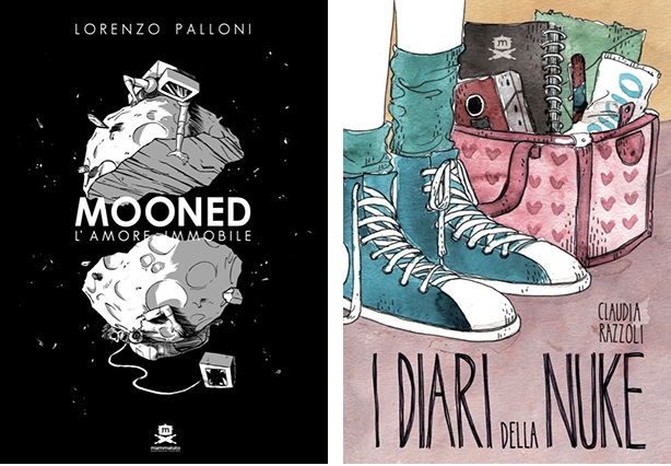 I due volumi che Mammaiuto ha prodotto grazie al crowdfunding su eppela