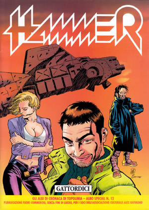 Copertina di Hammer #14 (albo fuoriserie) di Giancarlo Olivares