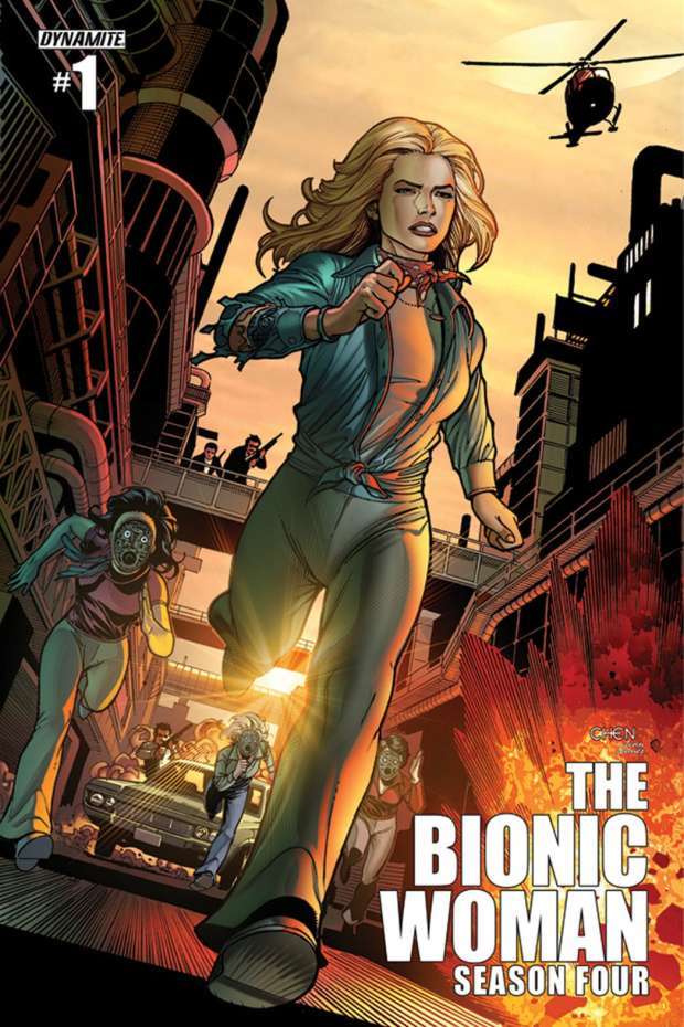 The bionic woman 1 cover