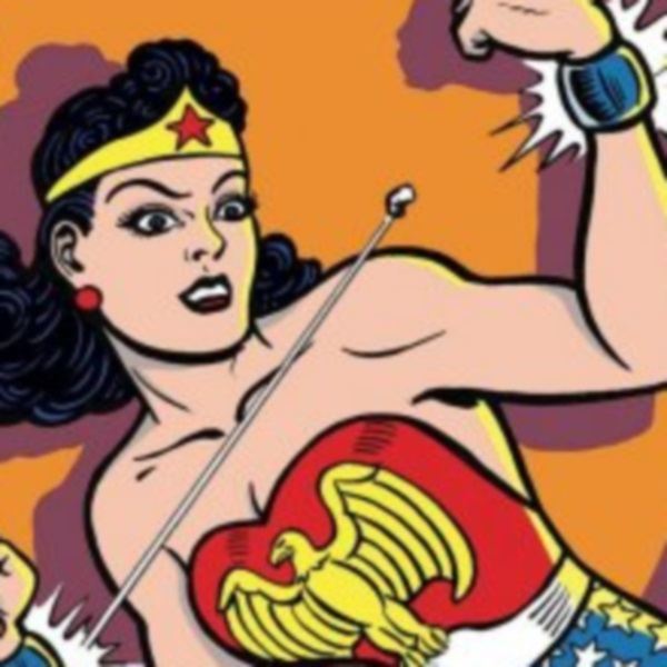 Wonder woman newspaper cover