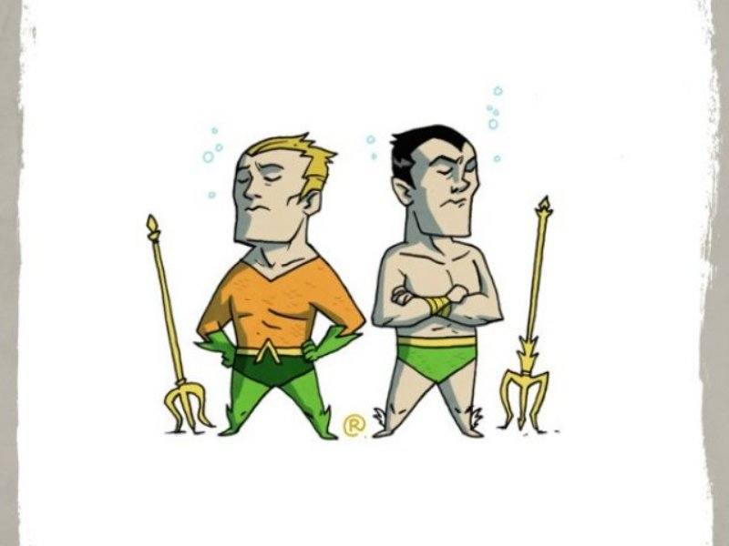 Aquaman vs Namor evidenza