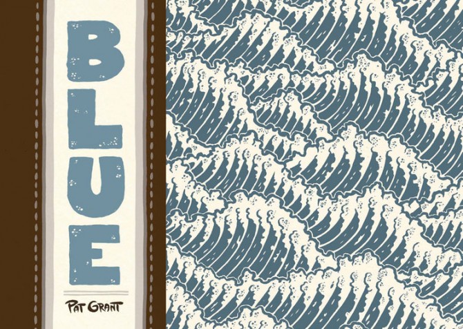 Blue cover