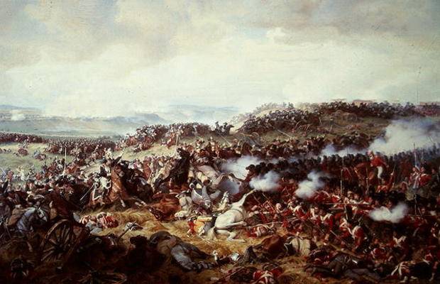 Hénry Philippoteaux: La carica dei Corazzieri francesi a Waterloo