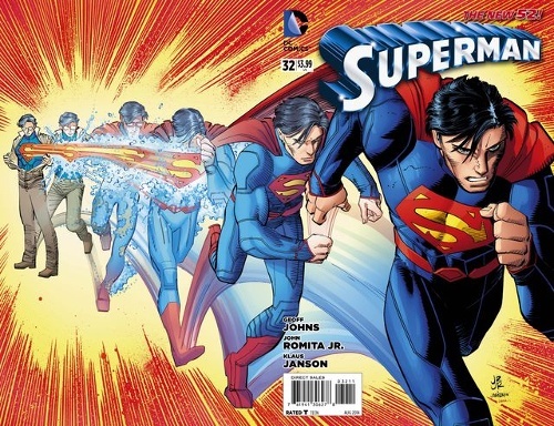 Superman vol03 032 cover john romita jr