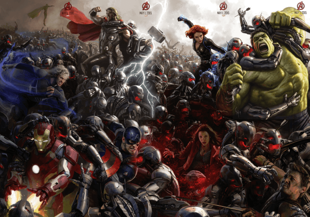 Giant avengers poster