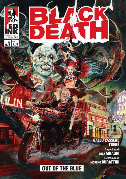 BLACK DEATH copertina BIANCA
