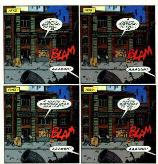 Dal n. 57, p. 5. © dc Comics.