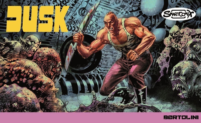 DUSK Cover SmartComix striscione