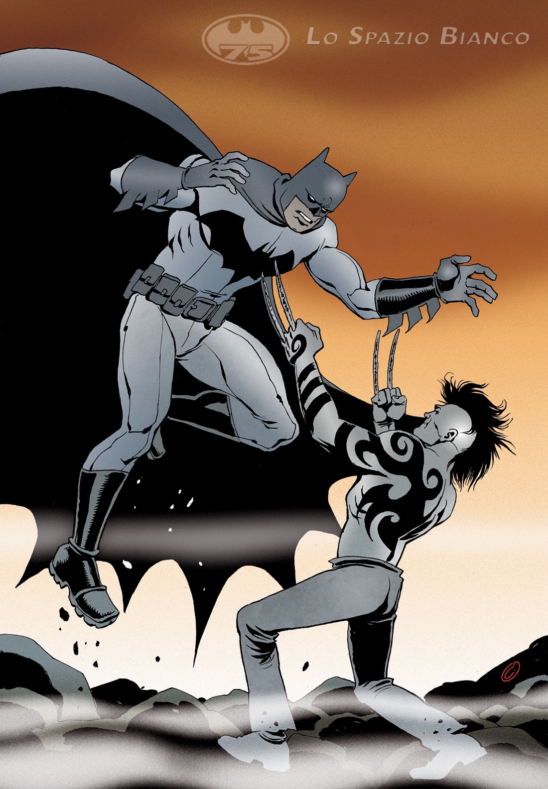 Batman & Daken_Catacchio