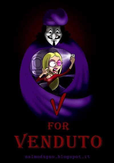 V for Venduto cover