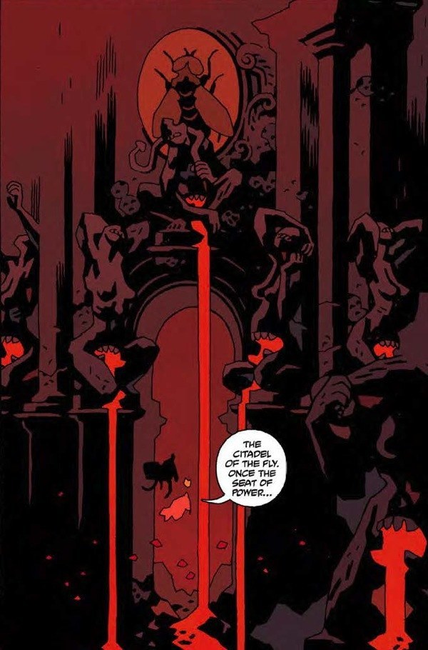 Hellboy in hell