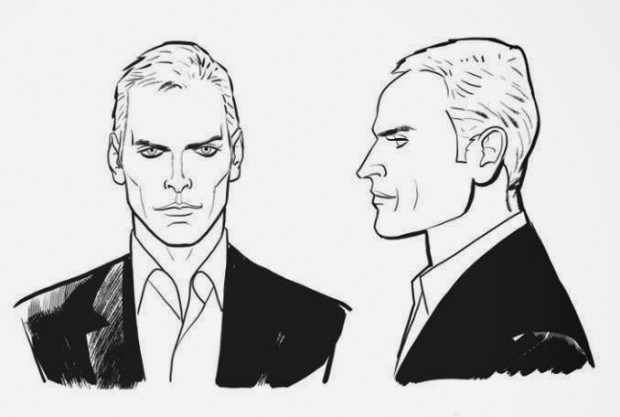 Studi per il personaggio di John Ghost, di Angelo Stano © Sergio Bonelli Editore