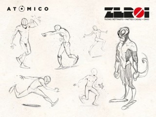 Character design per un personaggio di Zeroi, ad opera di Cinci