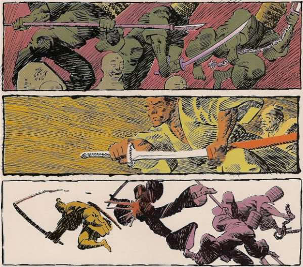 Vignette da Ronin di Frank Miller