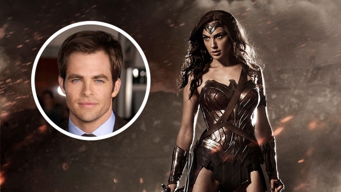Chris pine wonder women cast