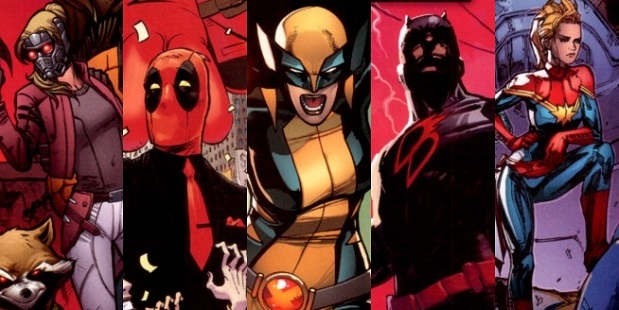 All new all different marvel previews