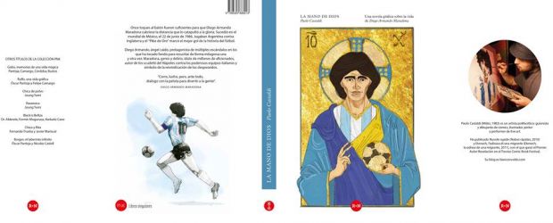 Copertina dell'edizione argentina di Maradona