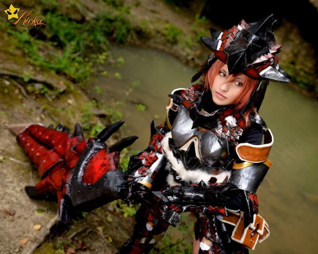 Rathalos monster hunter cosplay by kickacosplay d6d9uvh
