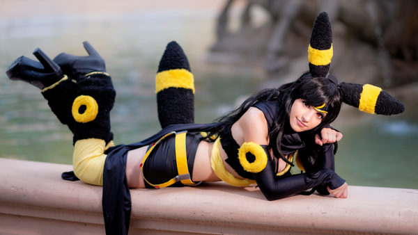 Umbreon gijinka pokemon by kickacosplay d7sltis