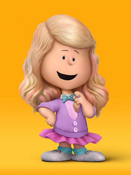 La versione animata della cantante Meghan Trainor nel film dei Peanuts