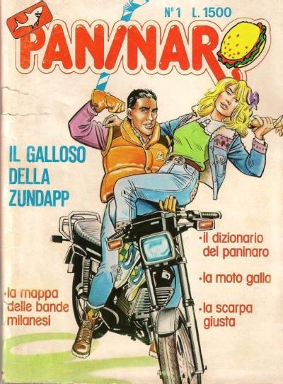 Il Paninaro, copertina del numero 1