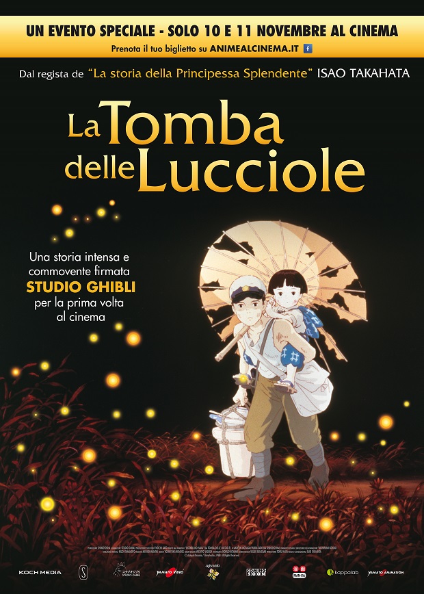 La Tomba delle Lucciole - poster ITA