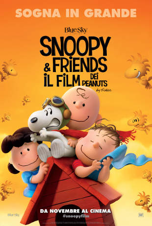 Manifesto del film SNOOPY AND FRIENDS - IL FILM DEI PEANUTS nelle sale a novembre
