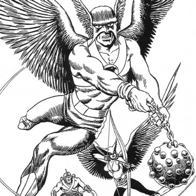 Hawkman ink