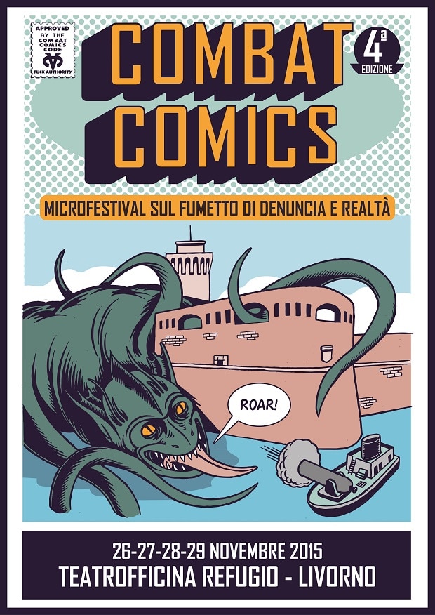 Combat Comics 2015 Locandina 620