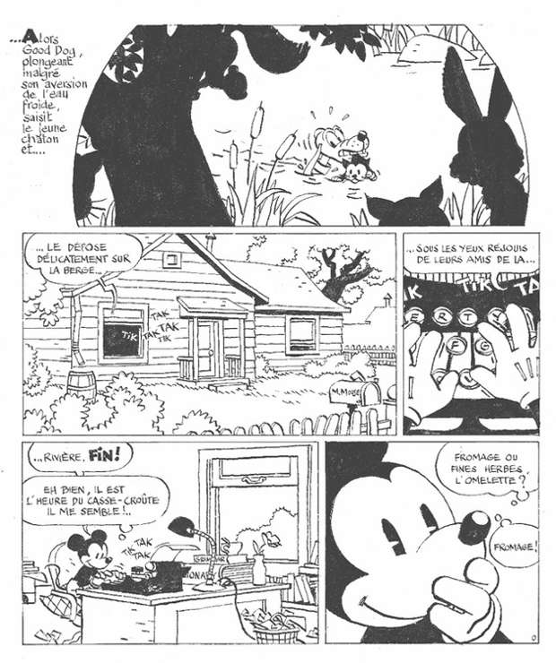 Prima pagina della storia di Cosey