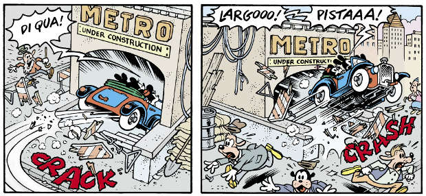 Come non entrare e uscire dalla metropolitana