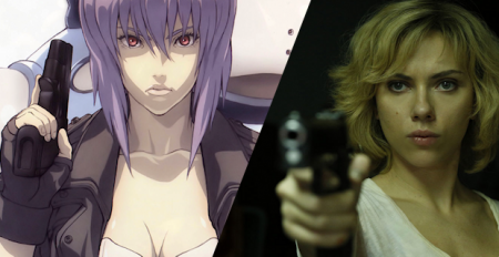 Scarlett johansson ghost in shell