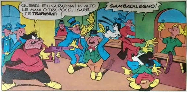da Topolino e il quiz-Gambadilegno di Siegel e Pier Lorenzo De Vita