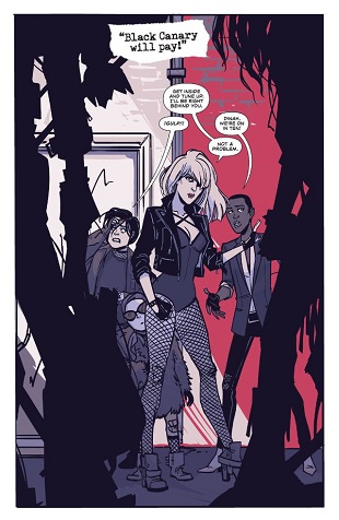 Black Canary Sneak Peek